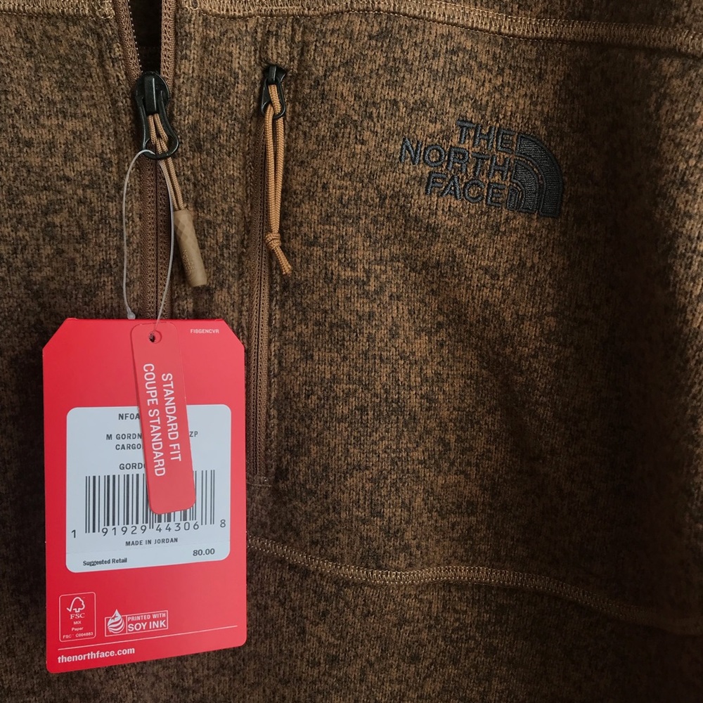 The North Face Gordon Lyons Khaki Heather Jacket - Picture 3 of 8